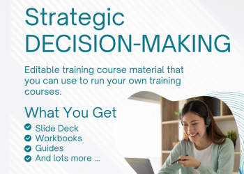 Strategic Decision Making Skills | Editable Training Course Material